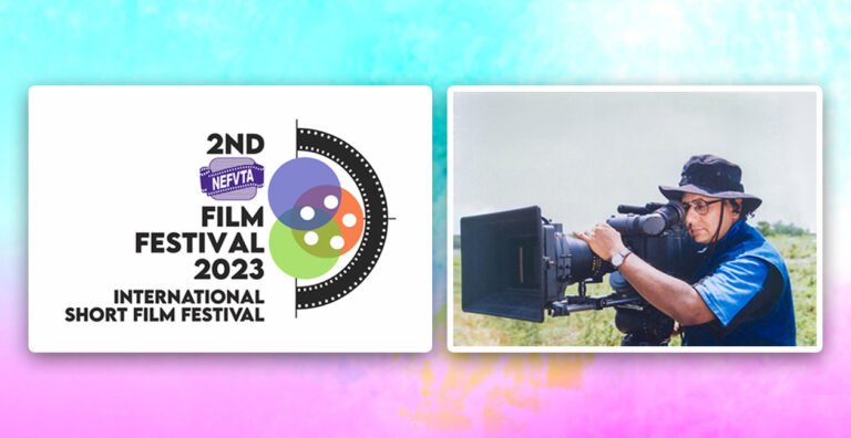 Tanvir Mokammel, attending as a jury member at the 2nd NEFVTA International Short Film Festival 2023 in Guwahati, India.